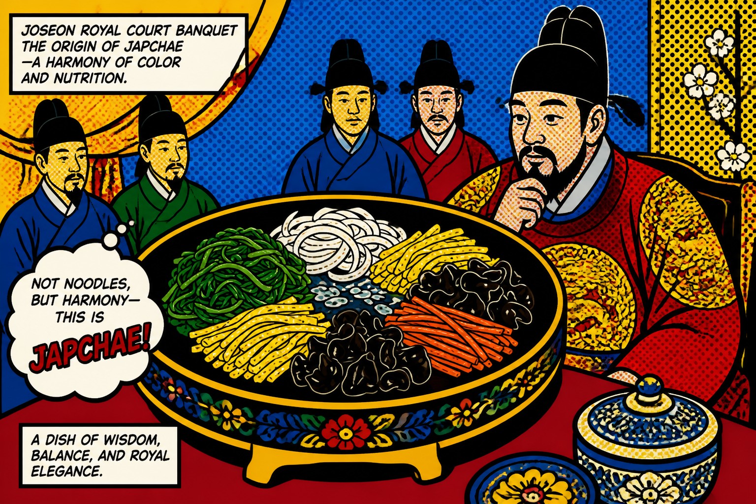 Royal Court Origins: When Japchae Had No Noodles
