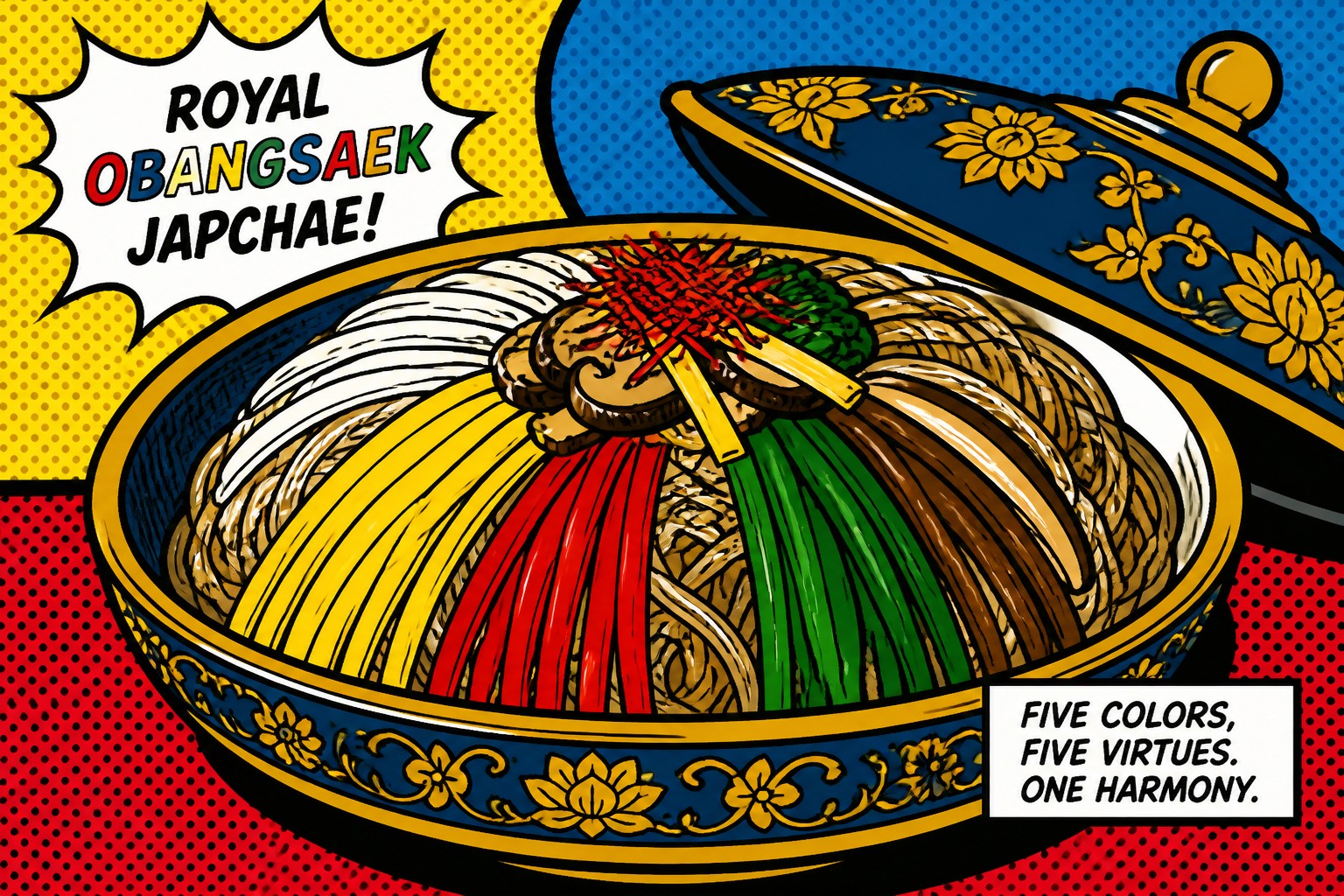 Top 5 Japchae Color Combos — Royal Banquet to ARMY Tables